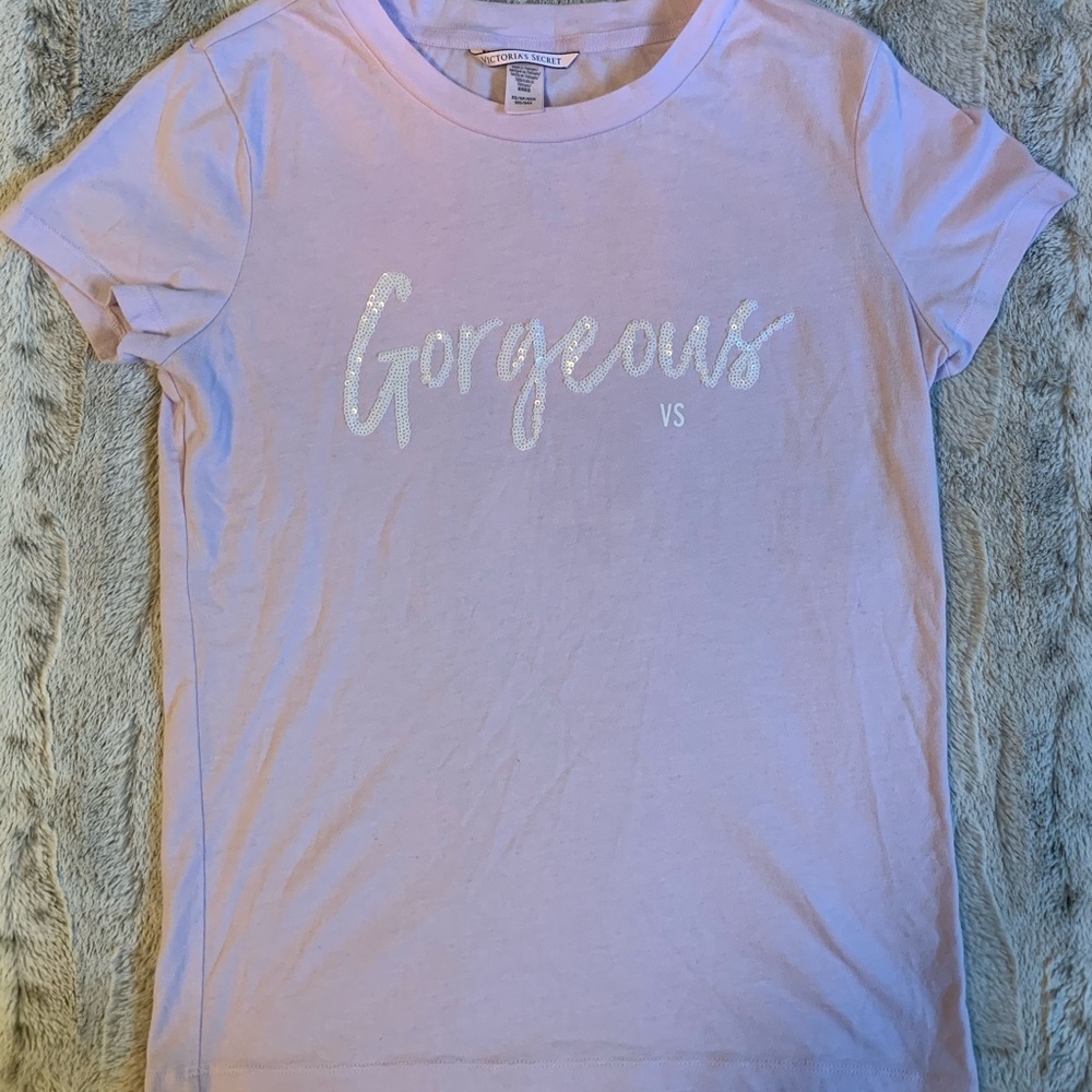 Pink VS T Shirt